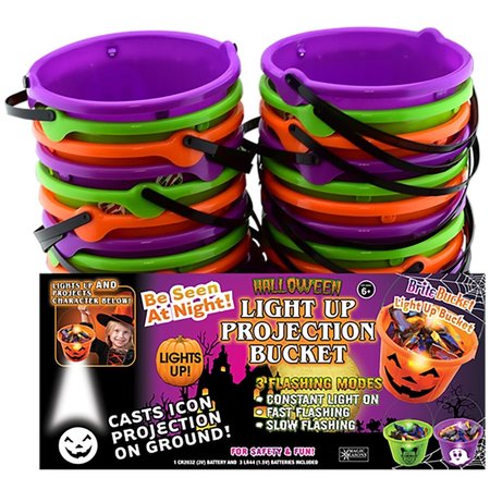 Shawshank Ledz Magic Seasons Prelit Halloween Character Projection Bucket Accessory 702685